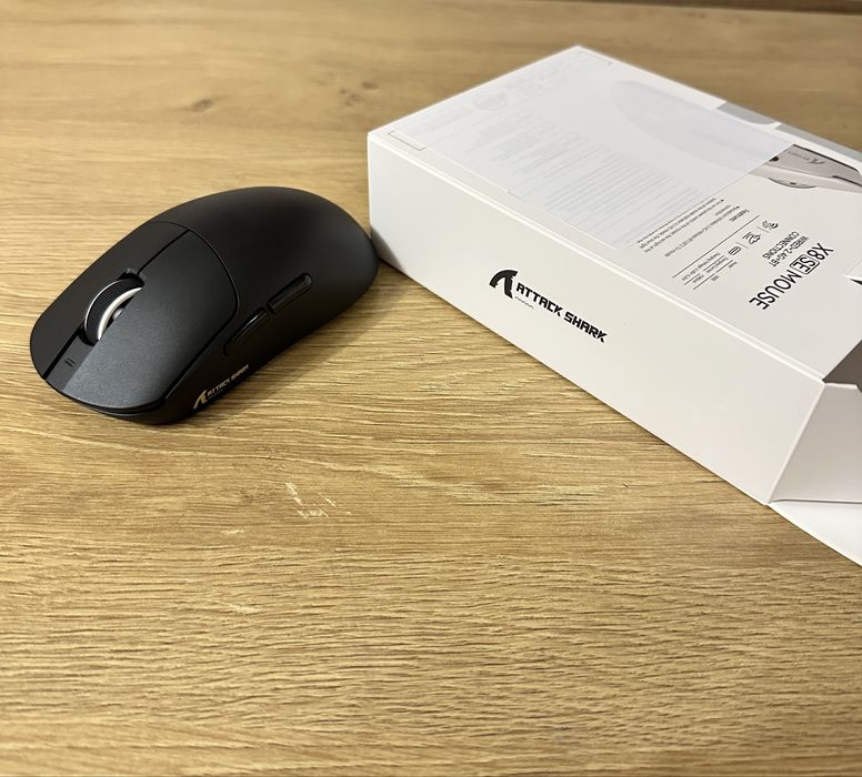 Attack Shark X8SE – ультралегка бездротова ігрова мишка