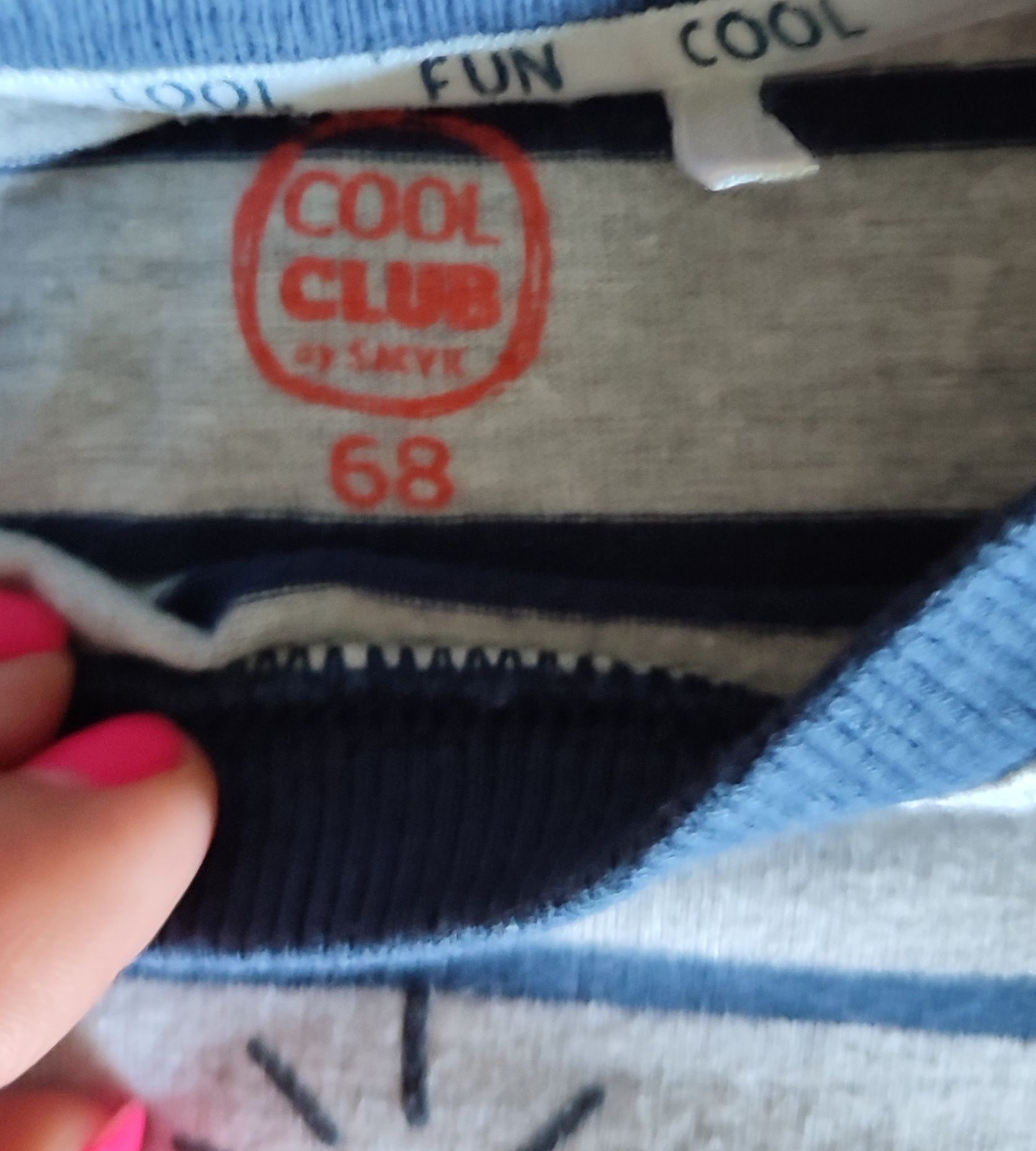 Bluzka chłopięca cool club r.68
