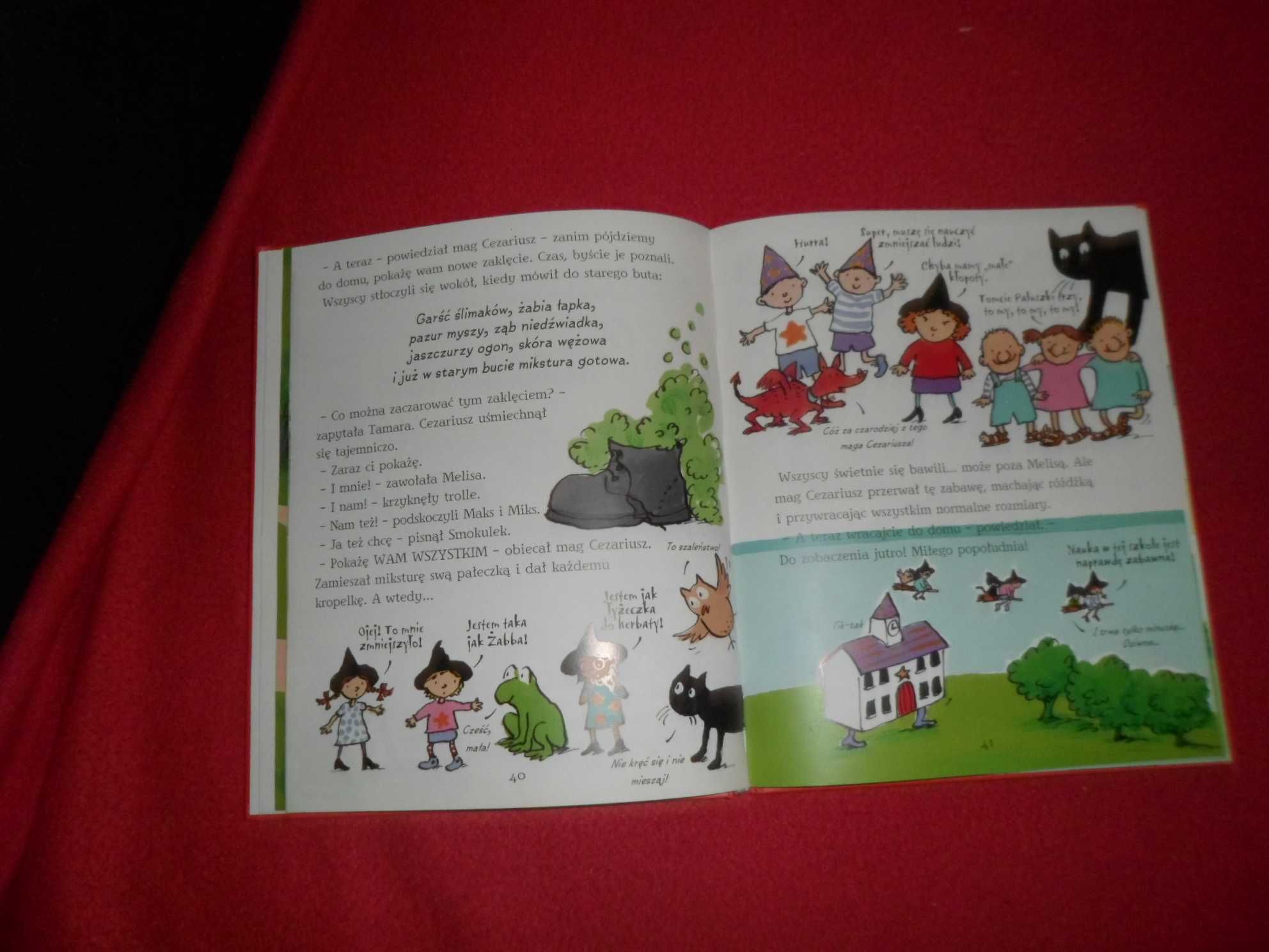 Trzy małe czarodziejki / Georgie Adams i Emily Bolam tł L Fabisińskiej