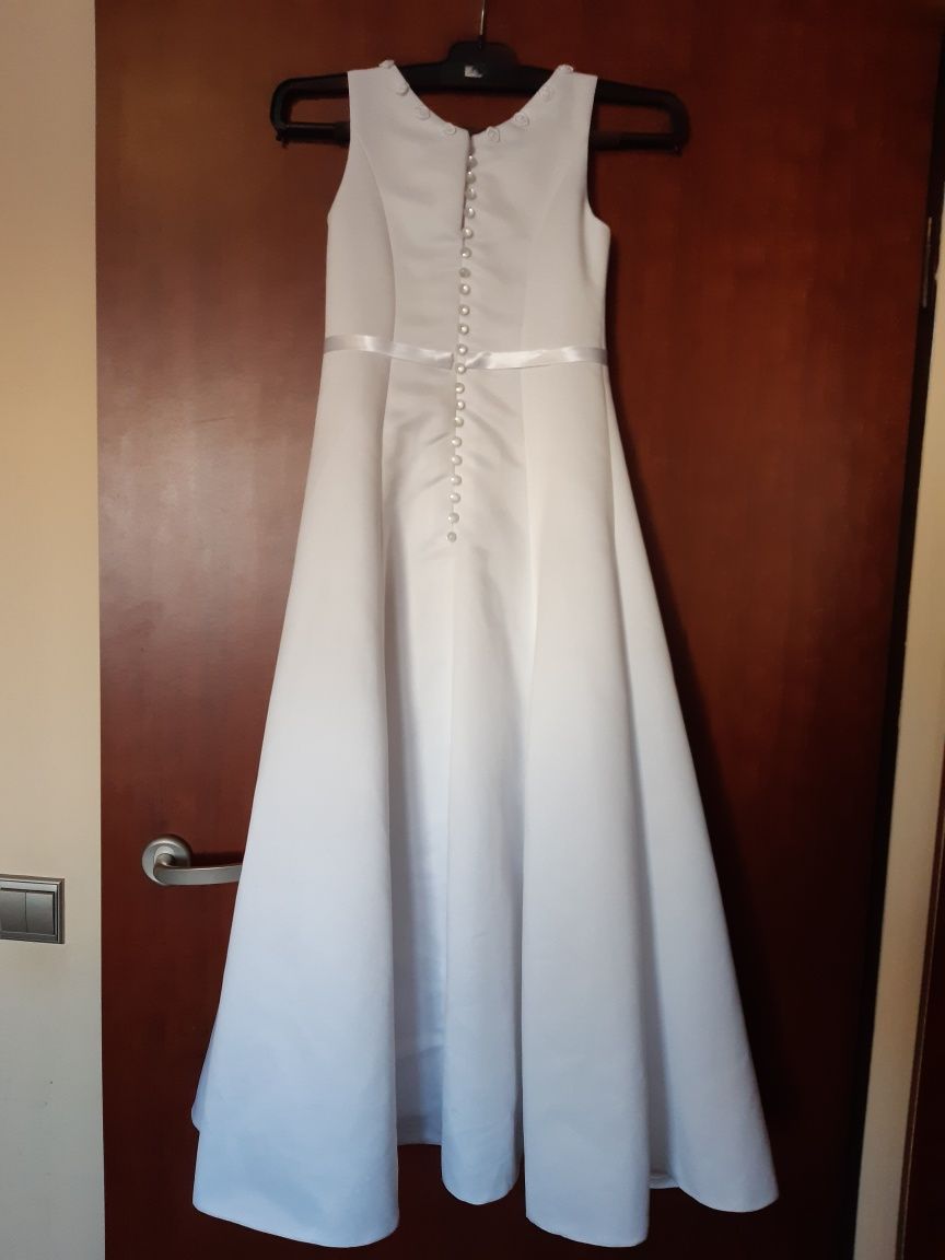 Sukienka do komunii, rozm. 134-140 cm