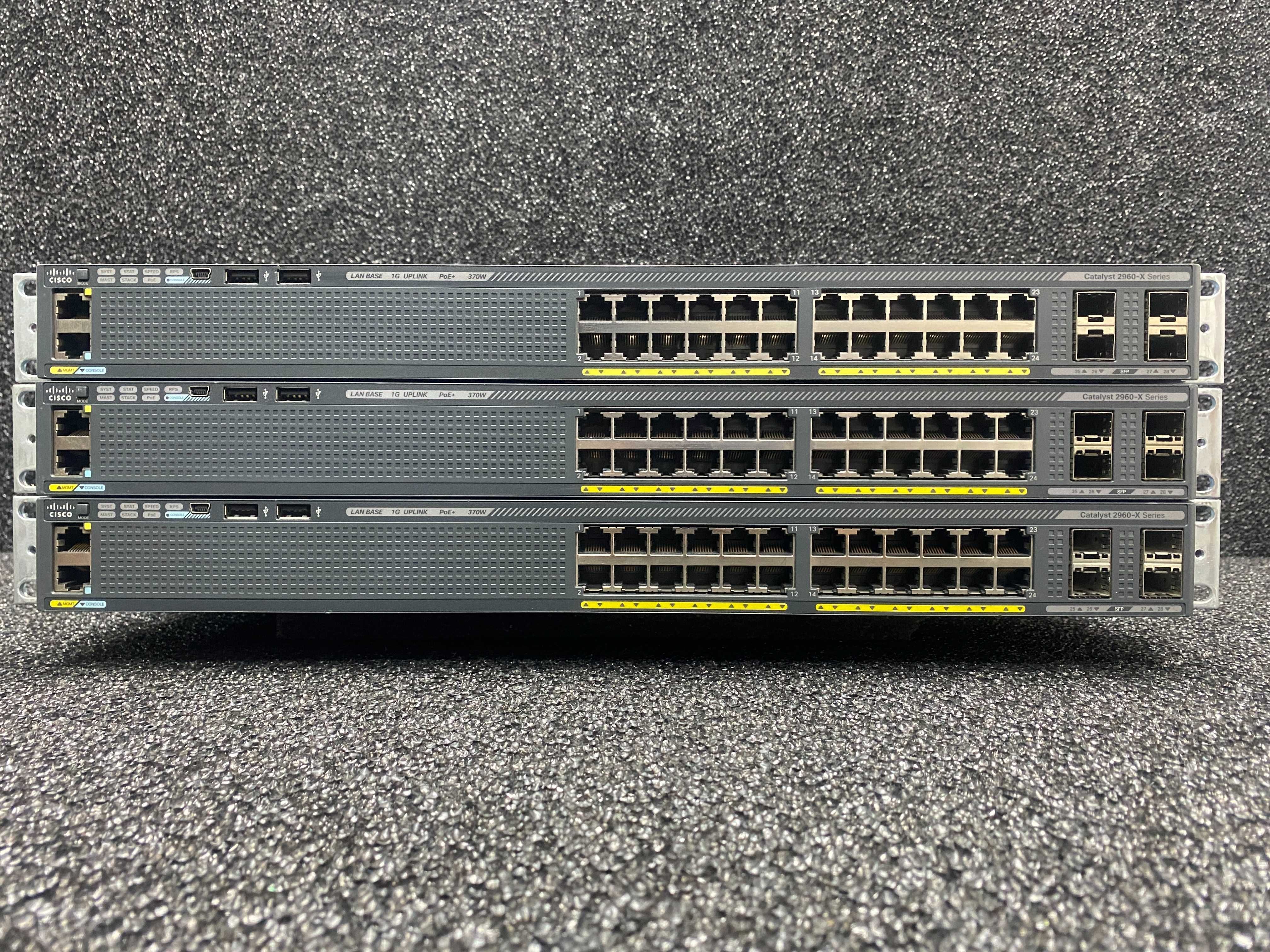 Комутатори Cisco WS-C2960X-24PS-L - Юнісфера