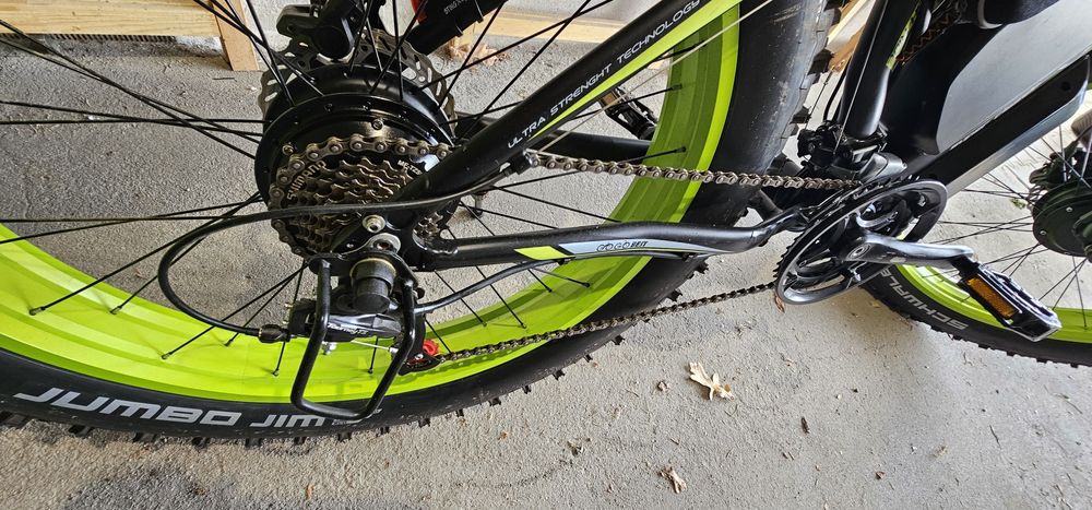 GOGO BEST rower elektryczny motorower napęd na 2 koła