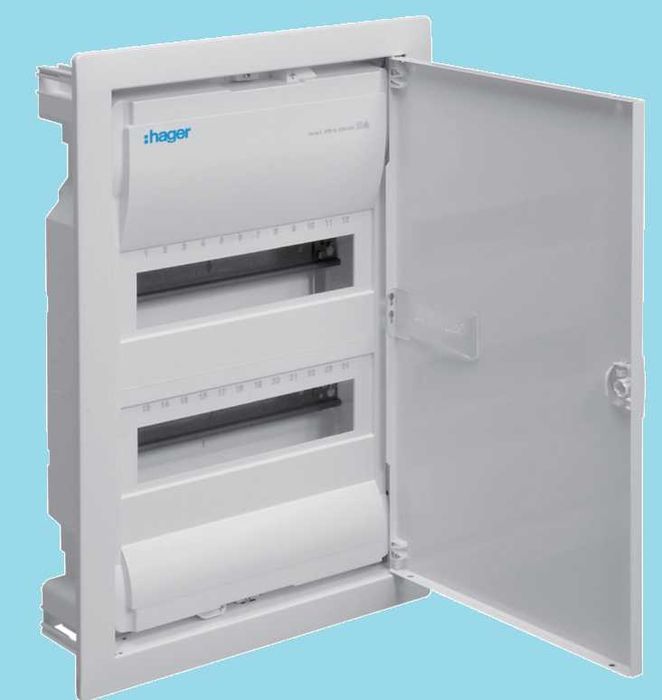 hager ETI Rozdzielnia Rozdzielnica skrzynka p/t 2x12 - 24M. IP30VU24NE