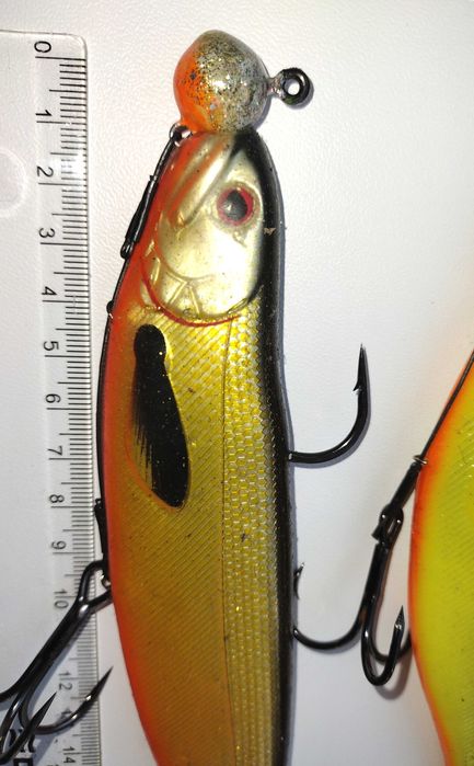 Duże przynęty gumowe Westin i Quantum z dozbrojkami