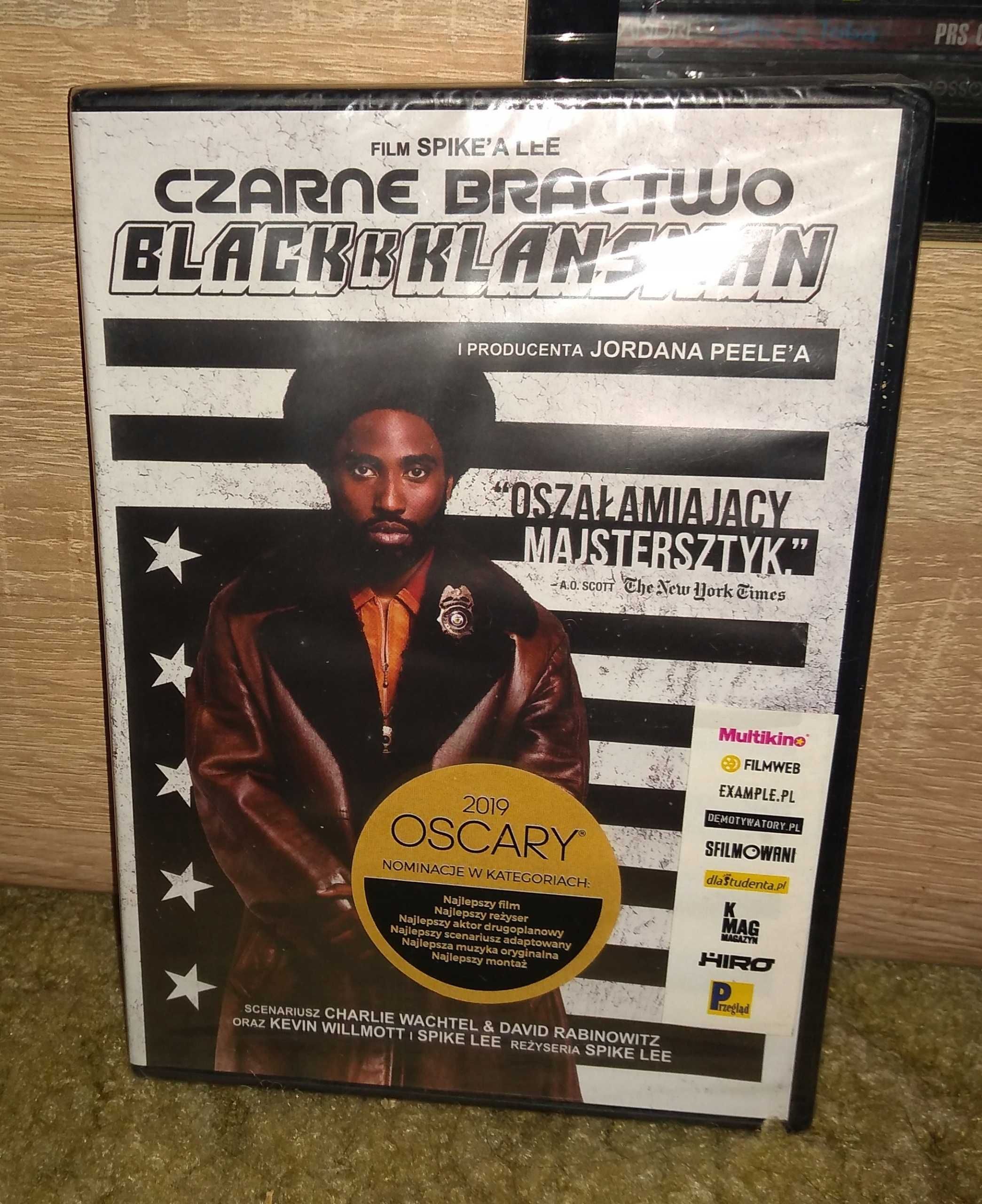 Czarne bractwo BLACKKKLANSMAN / Folia / DVD / LEKTOR PL