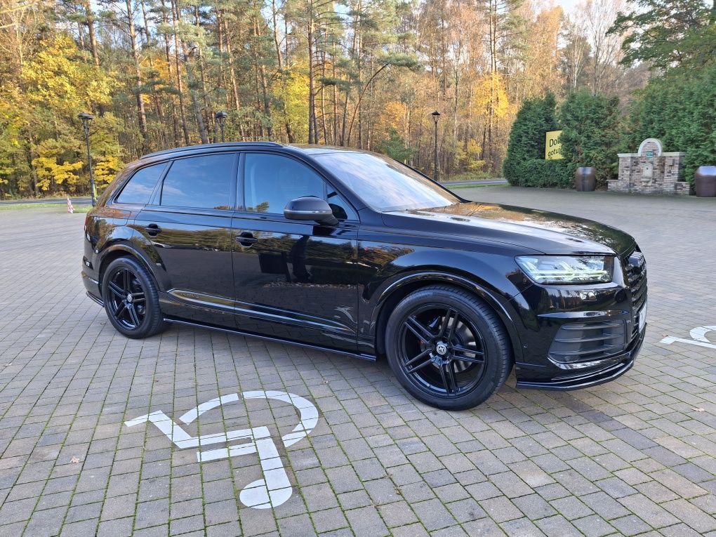 Audi Q7 aktywny wydech s-line pakiet Maxton Matrix