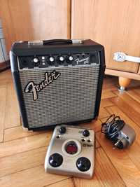 Wzmacniacz Fender + multiefekt gitarowy zoom