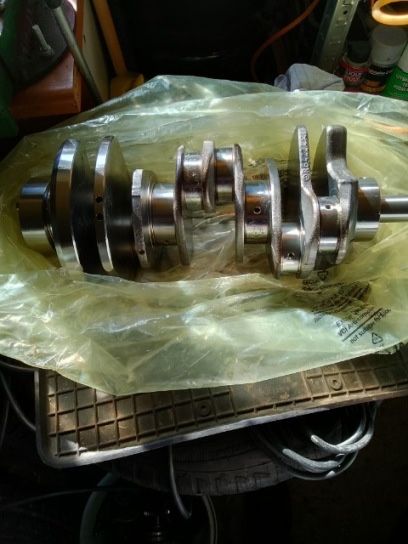 Wał korbowy mercedes w164 3.0 CDI