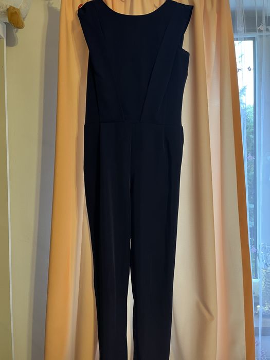 Kombinezon elegancki granatowy