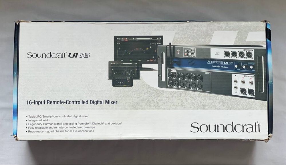 Цифровий мікшерний пульт Soundcraft UI16