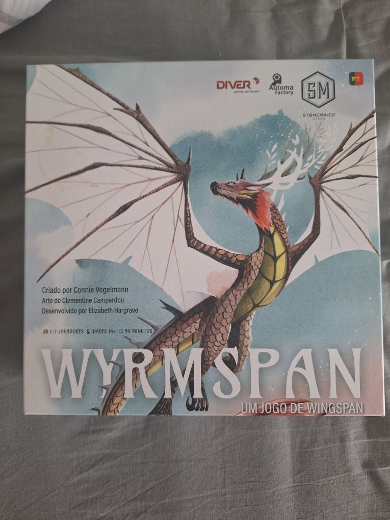 Jogo Wyrmspan - Versão Portuguesa