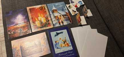 5 kartek / pocztówek Bożonarodzeniowych