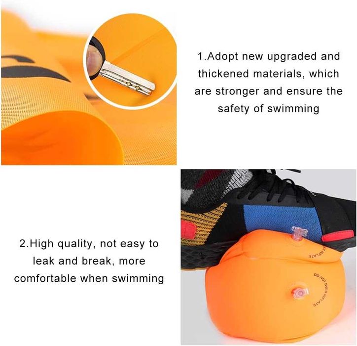 Pływaczki rękawki do pływania 2 pary