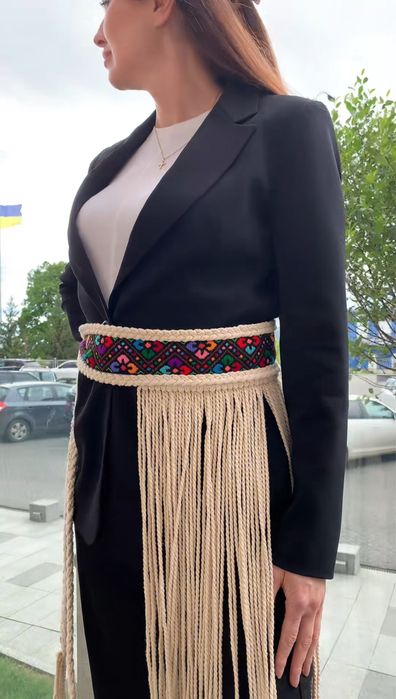 Етнопояс вишиванка низь