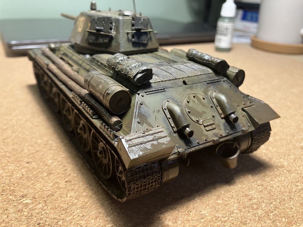 Model do sklejania T-34 Tamiya Modelarstwo Diorama Czołg II Wojna