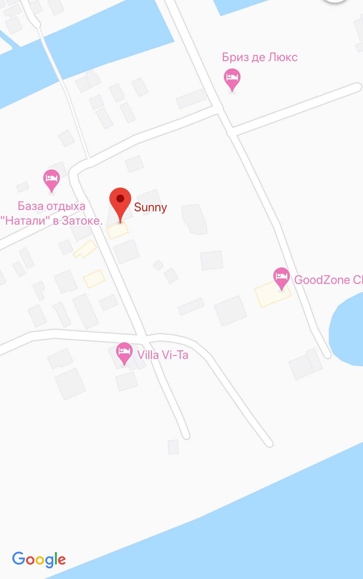 Мині-готель Sunny на березі Чорного моря, Затока, Каролино Бугаз