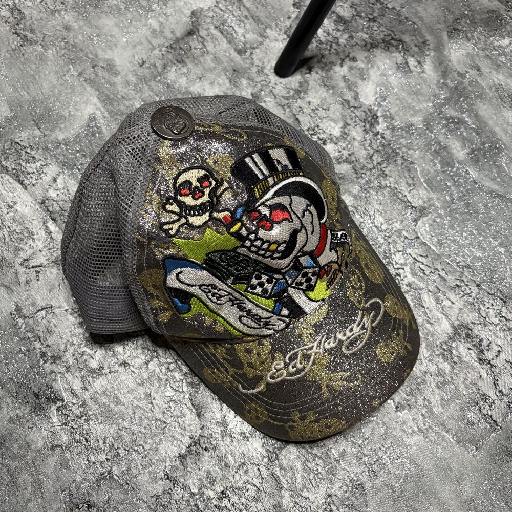 ed hardy кепка / rap y2k sk8