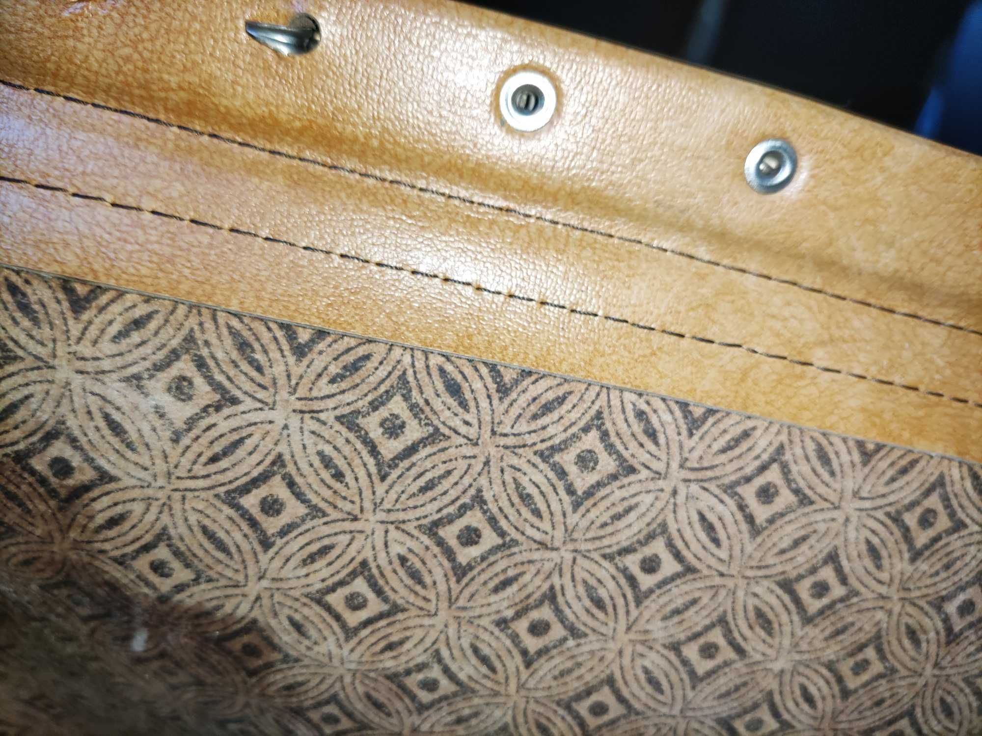 Stara torba kufer duży vintage PRL relikt