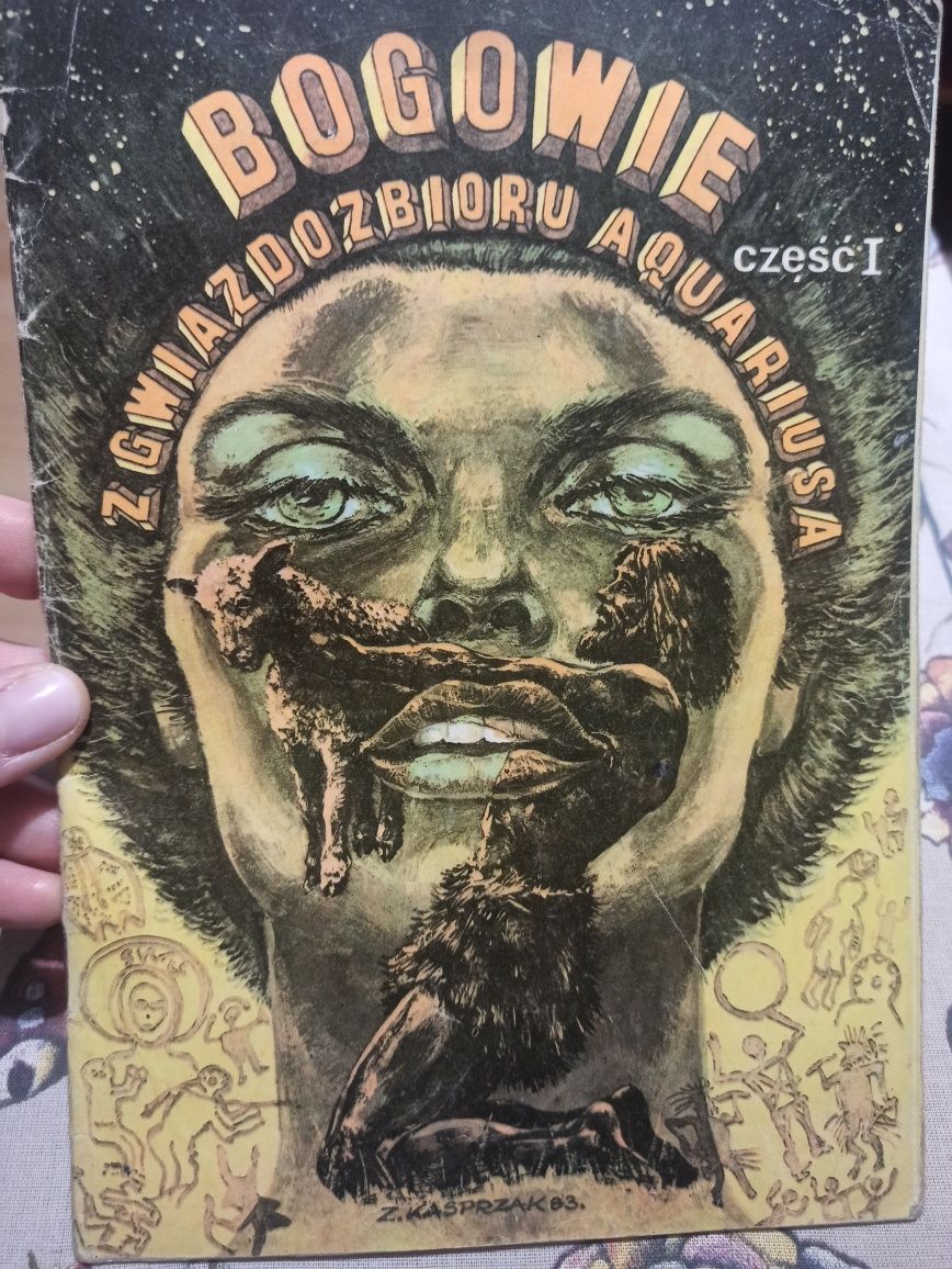 Komiks Bogowie z gwiazdozbioru Aquariusa cz. 1, wyd. 1985