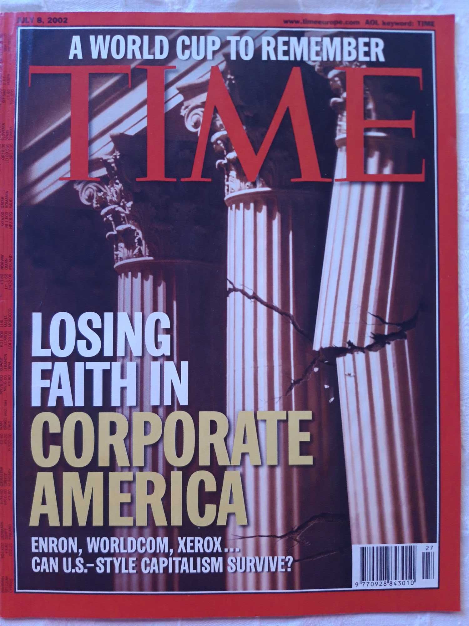 Revistas Time. Ano 2002. Portes grátis.