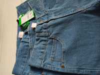 Cena za 2szt. nowe spodnie jeansy dla bliźniaków 110