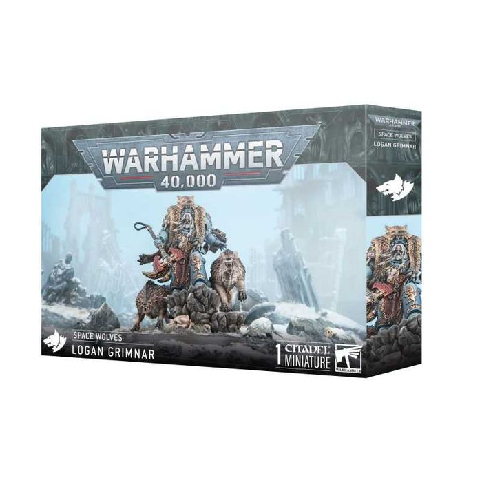 Warhammer 40K: Space Wolves Logan Grimnar