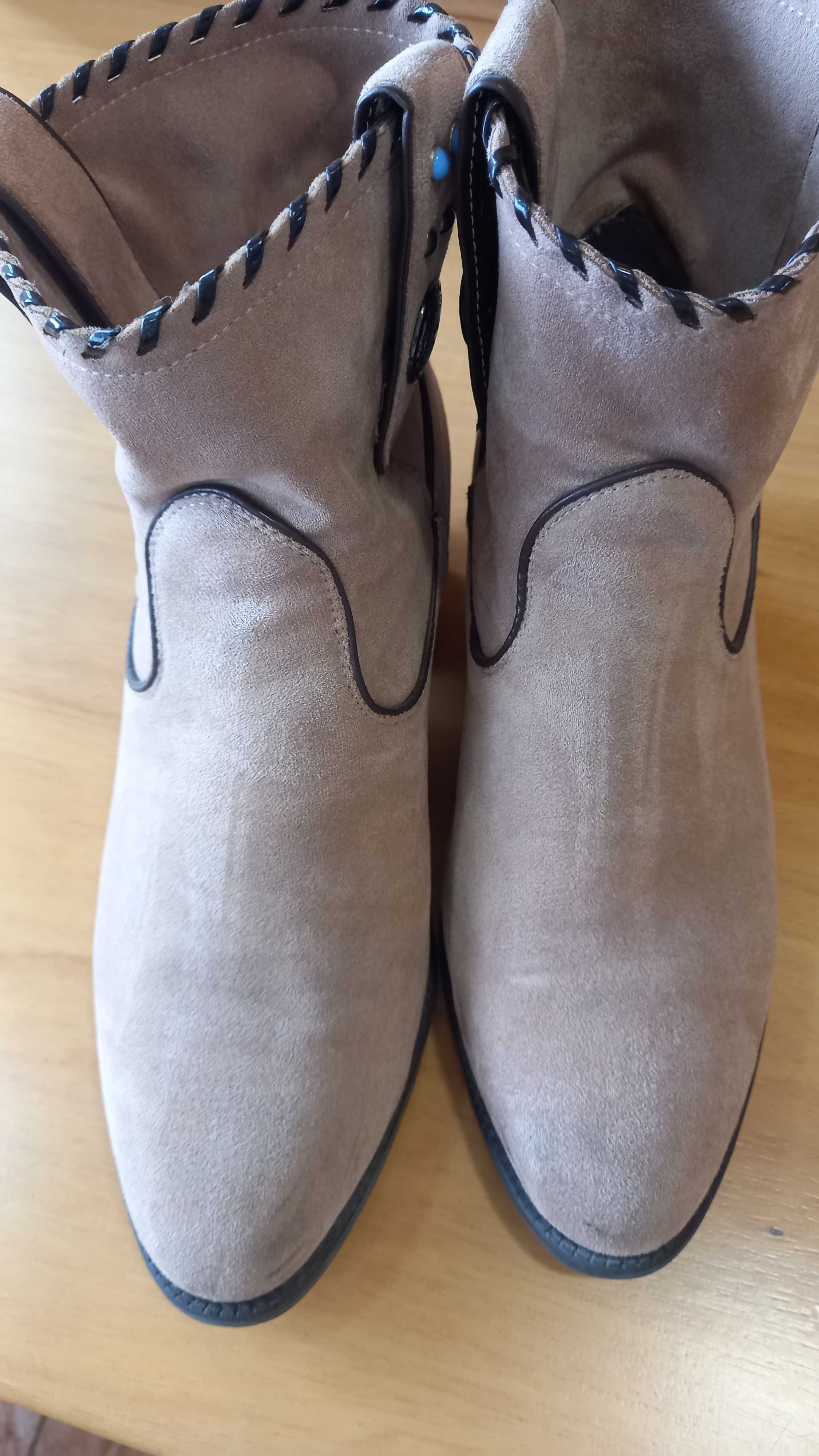 Botas camurça n. 41