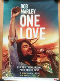 Plakat filmowy ,,Bob Marley. One love"