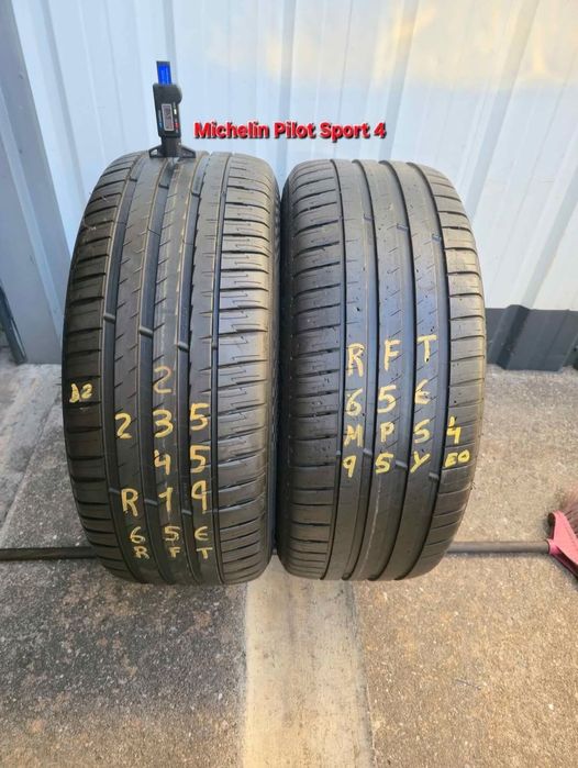 6 Pneus 235/45R19 Runflat