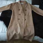 MaxMara płaszcz wełna camel S