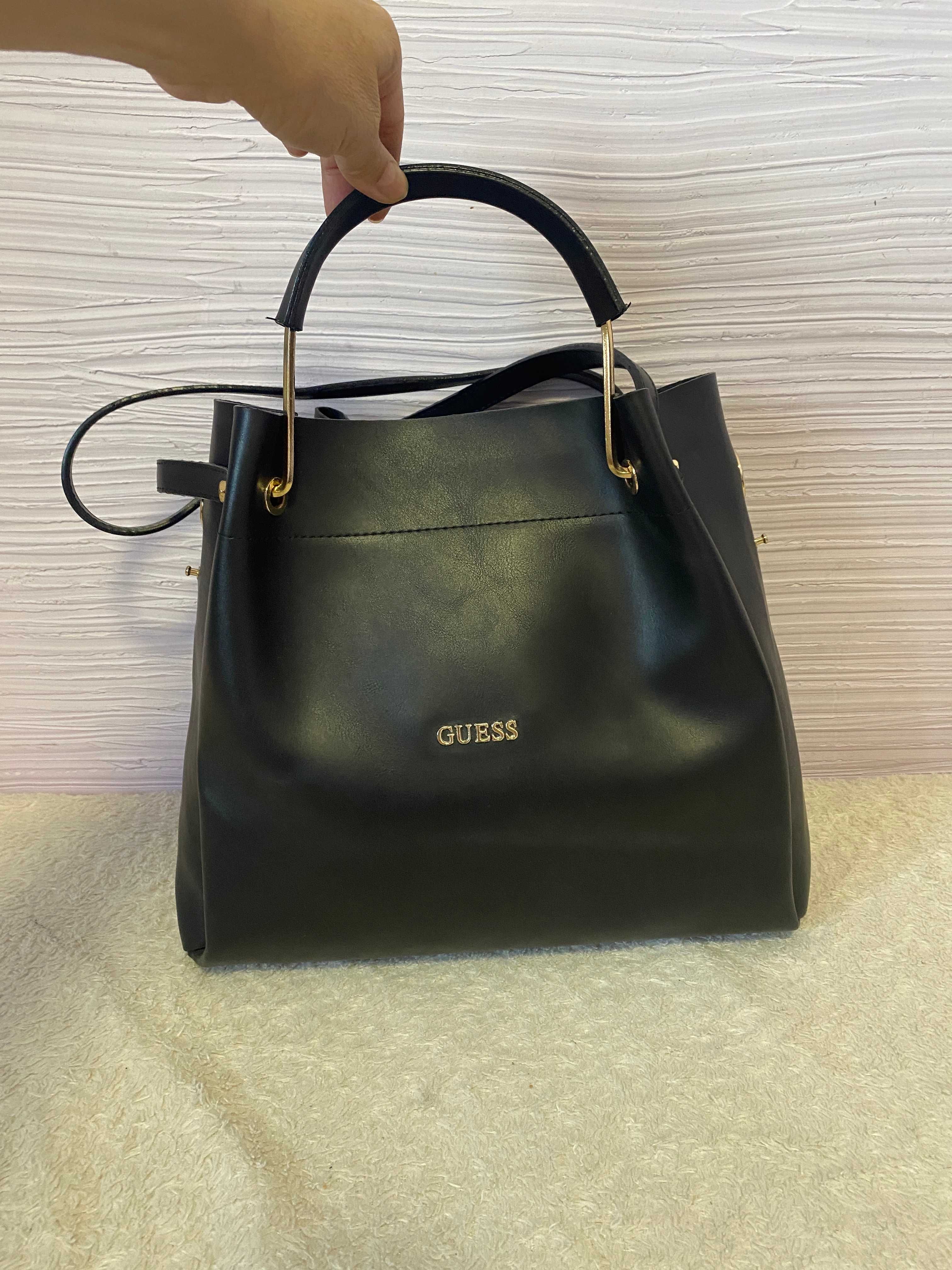 guess женская черная сумка