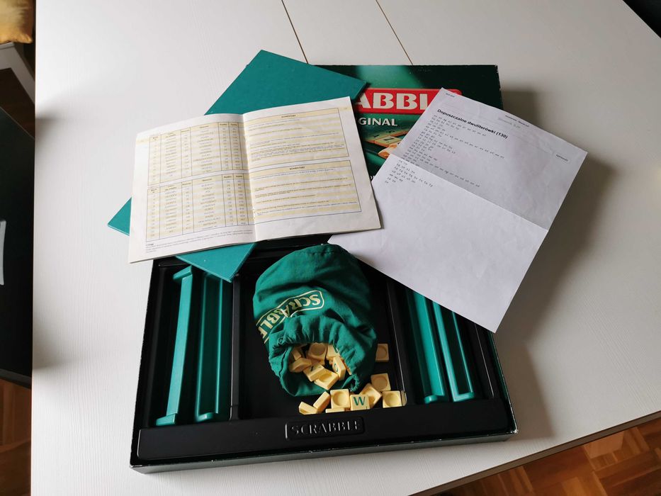 Scrabble wydanie specjalne kolekcjonerskie Mattel