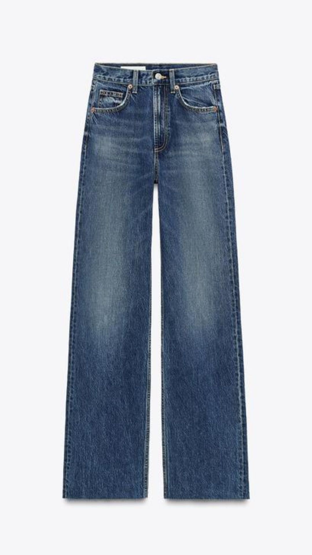 Джинси Zara wide leg висока посадка