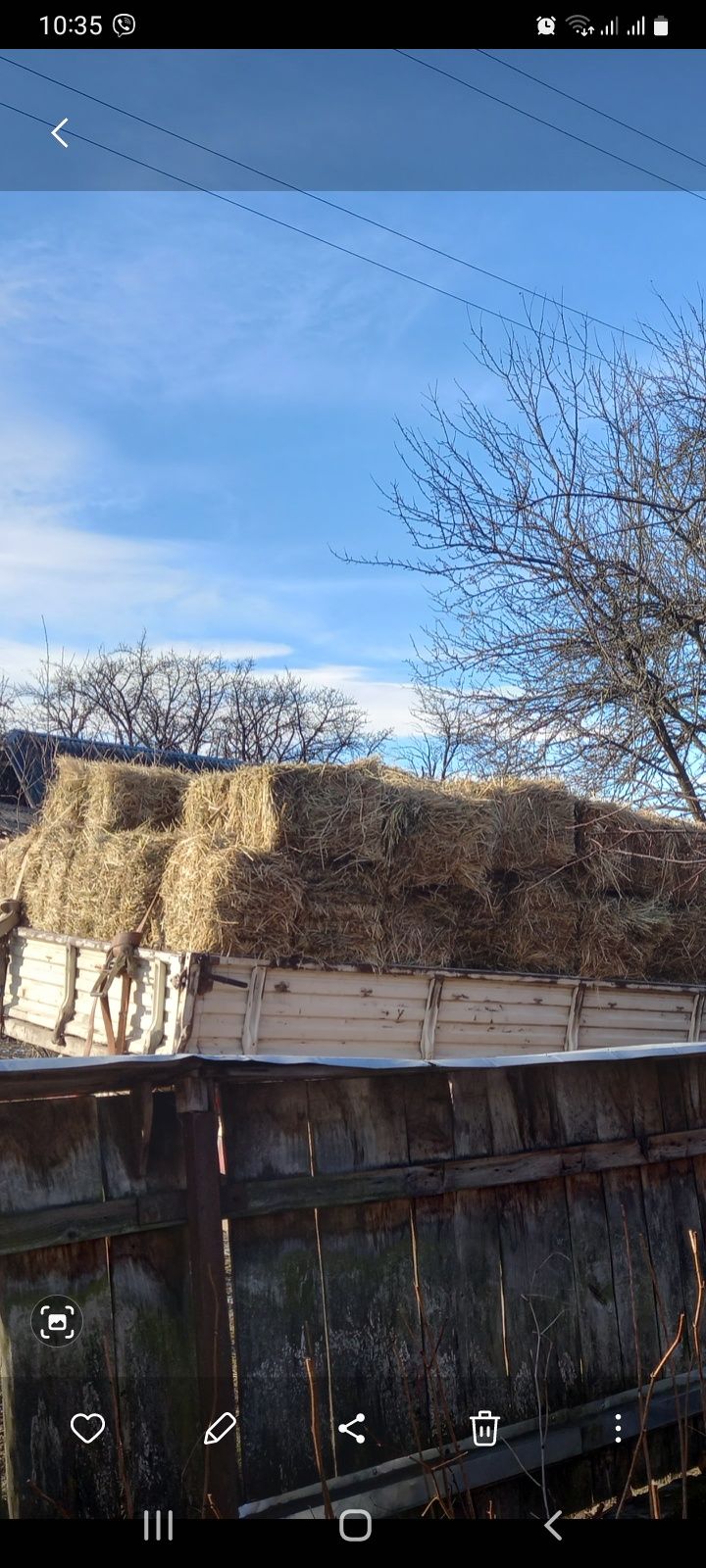 Продам сіно в тюках с. Верхній  Вербіж