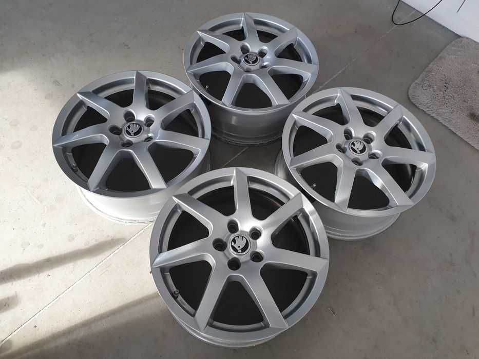 Alufelgi 17" Skoda Octavia II FL III IV SuperB 5x112 seat leon audi a3
