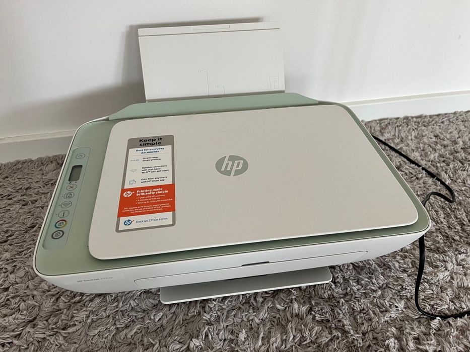 Impressora HP Deskjet 2720E (Jato de Tinta - Wi-Fi - Instant Ink)