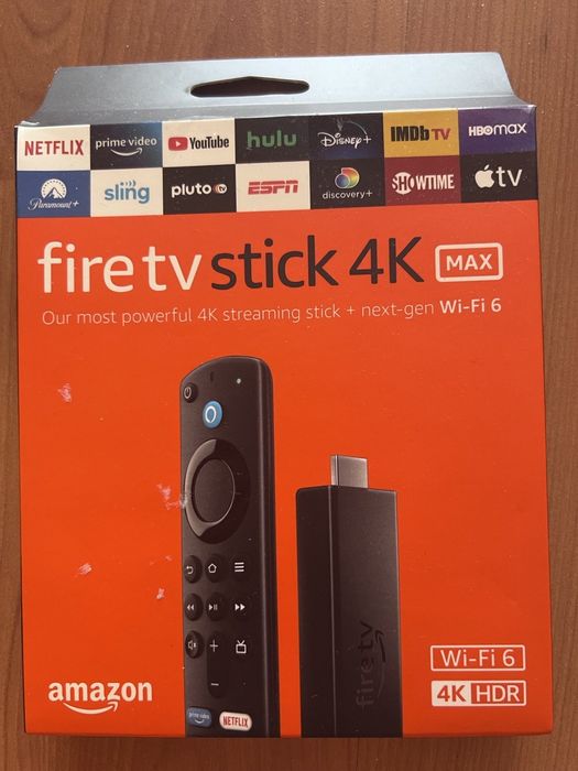 Amazon Fire TV Stick 4K Max smart TV приставка