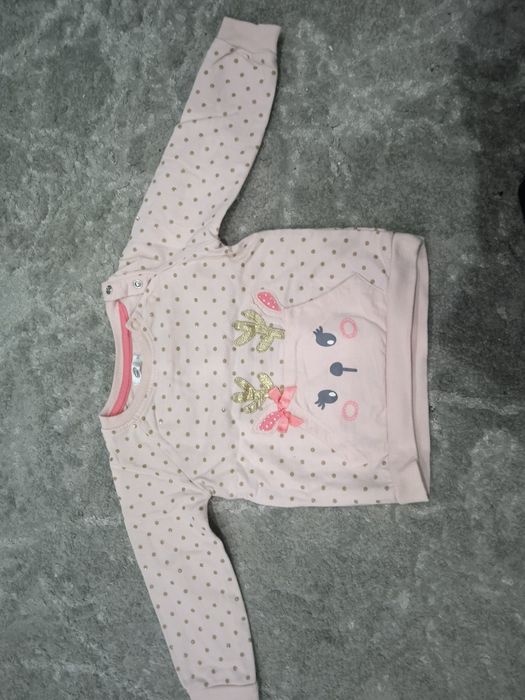 Bluza świąteczna dla dziewczynki rozm. 86