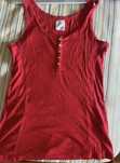 Camisola de Manga Cava Vermelha ZARA