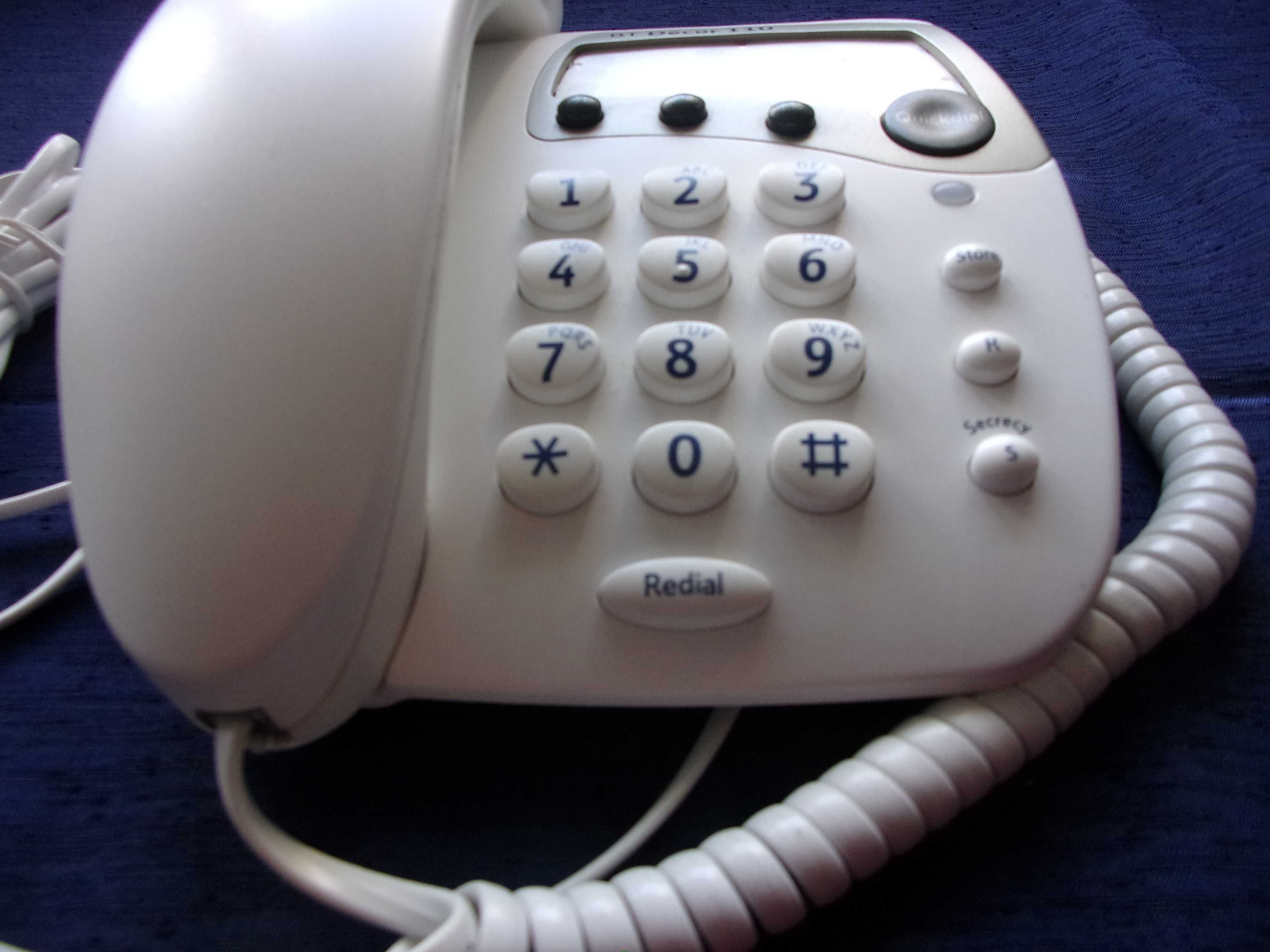 Telefon stacjonarny BT Decor 110 ładny jak NOWY Angielski
