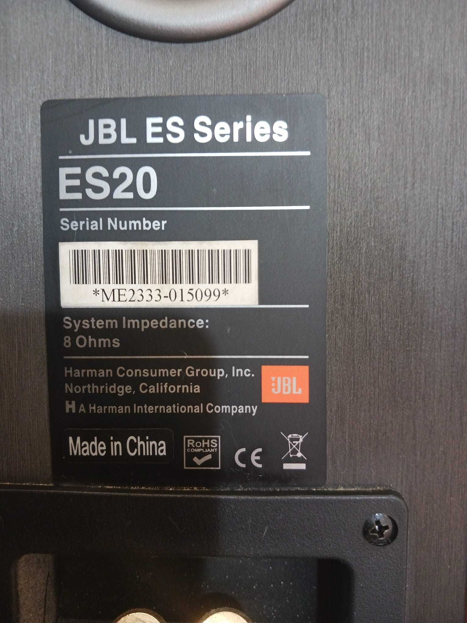 Colunas JBL ES20