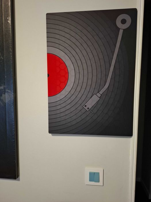 Painel para coluna com moldura - Symfonisk