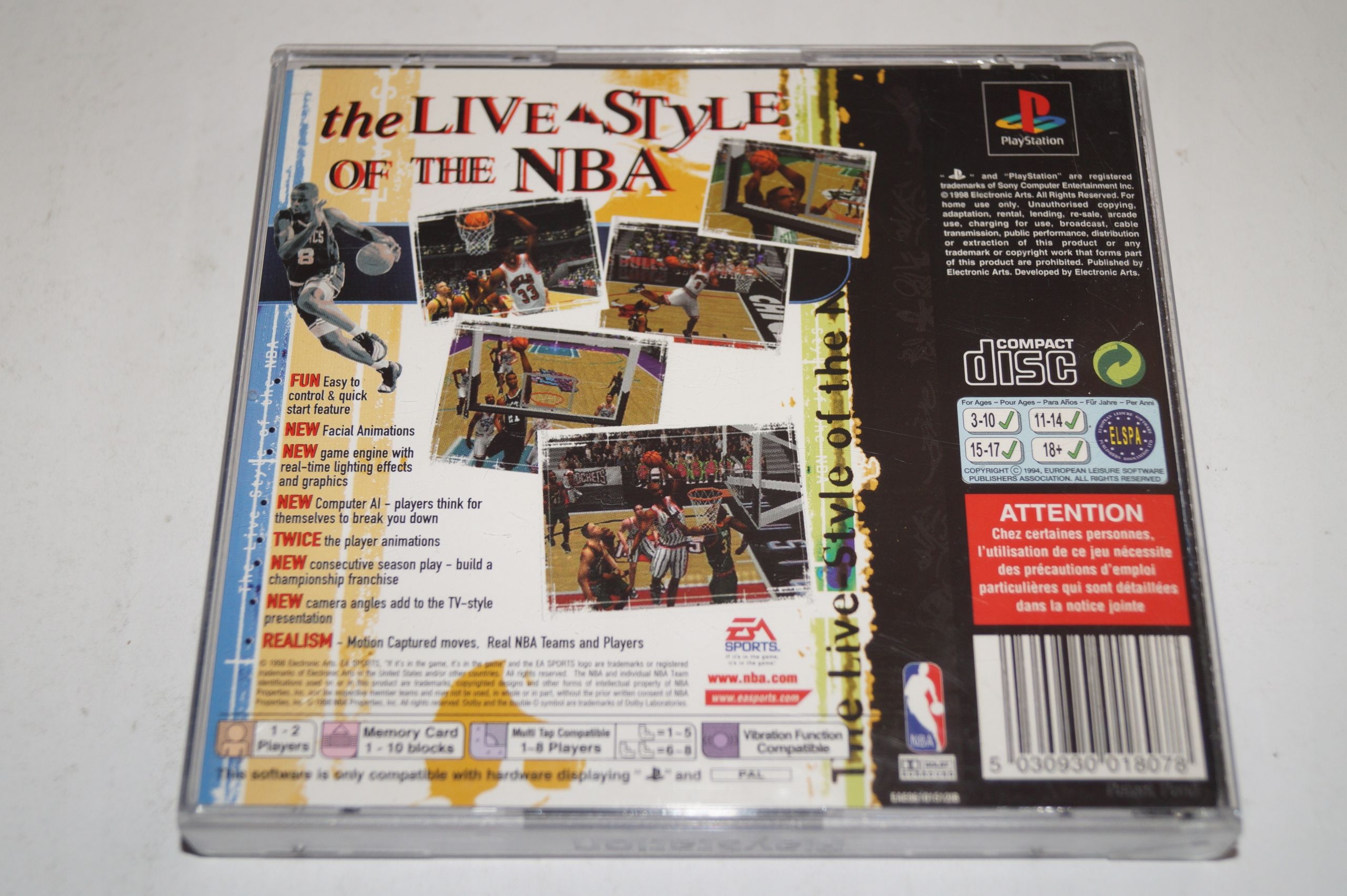 Gra Nba Live 99 Sony Playstation (Psx)
