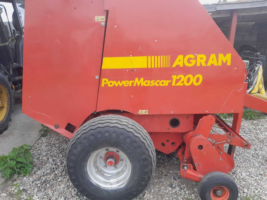 Prasa belująca agram mascara szeroki podbierak ( sipma claas)