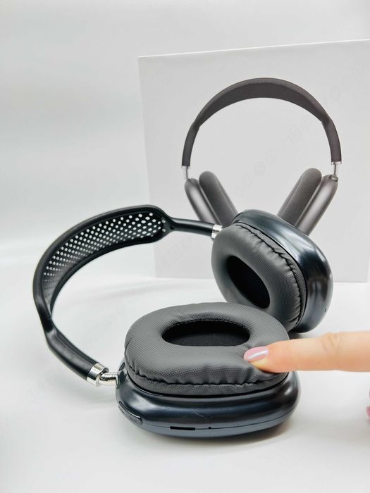 Акция! Наушники Airoha с IOS 17 Шумодавы АірПодс Max Black Новинка