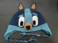 Gorro Bluey em crochet