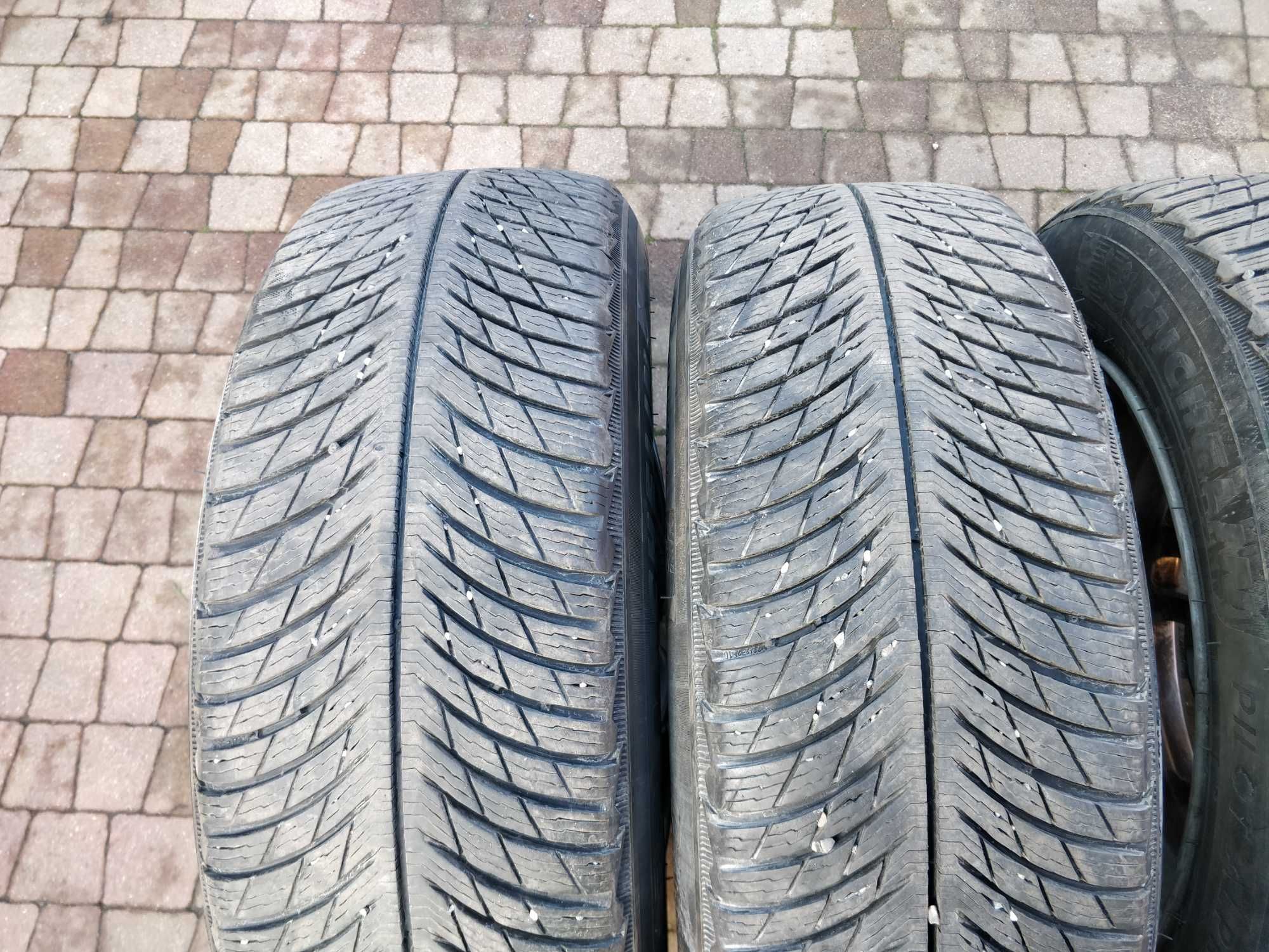 3390. Opony zimowe 225/60/17 Michelin Pilot Alpin cena za 4szt 6.5-7mm