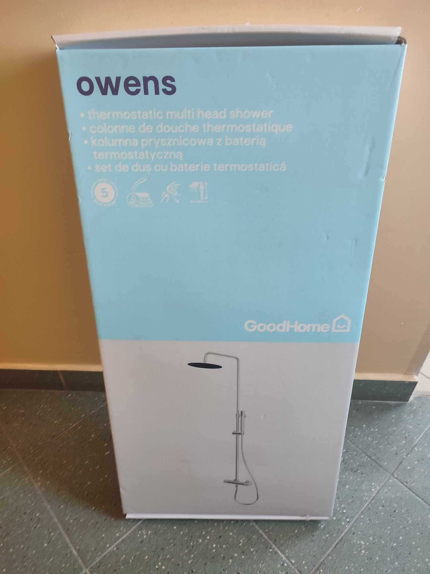 Kolumna prysznicowa GoodHome Owens chrom