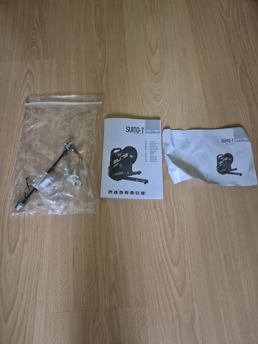 Trenażer Elite Suito-T + kaseta 9s + ANT+USB, pudło, bdb stan