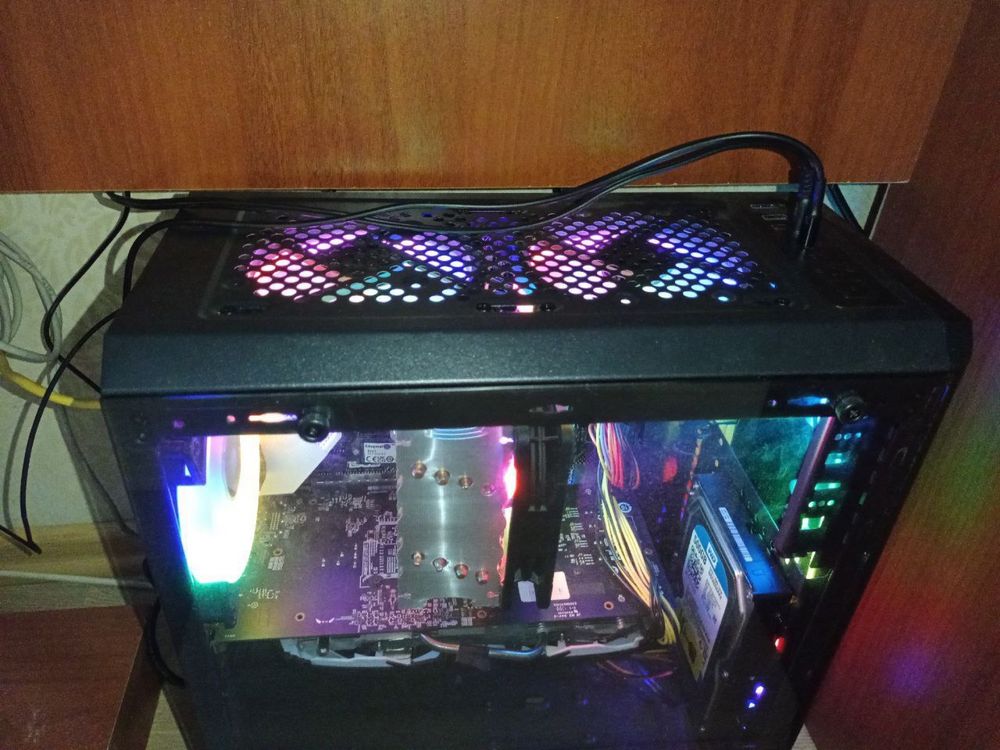 Пк игровой компьютер GTX 1060 ssd m2 nvme kingston ddr4 16 gb